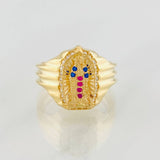 Virgin of Guadalupe Ring 4.3g / T6 1/4 Yellow Gold 18K