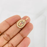 Pendant Virgin of Guadalupe 1.85g / 1 in Yellow Gold 18K