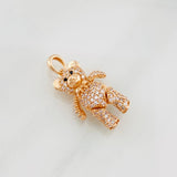 Pendant Articulated Bear 4.2g / 1 in Rose Gold 18K