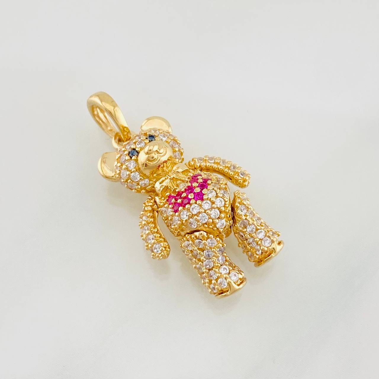 Dije Oso Articulado 4.25g / 1 in Oro Amarillo 18K