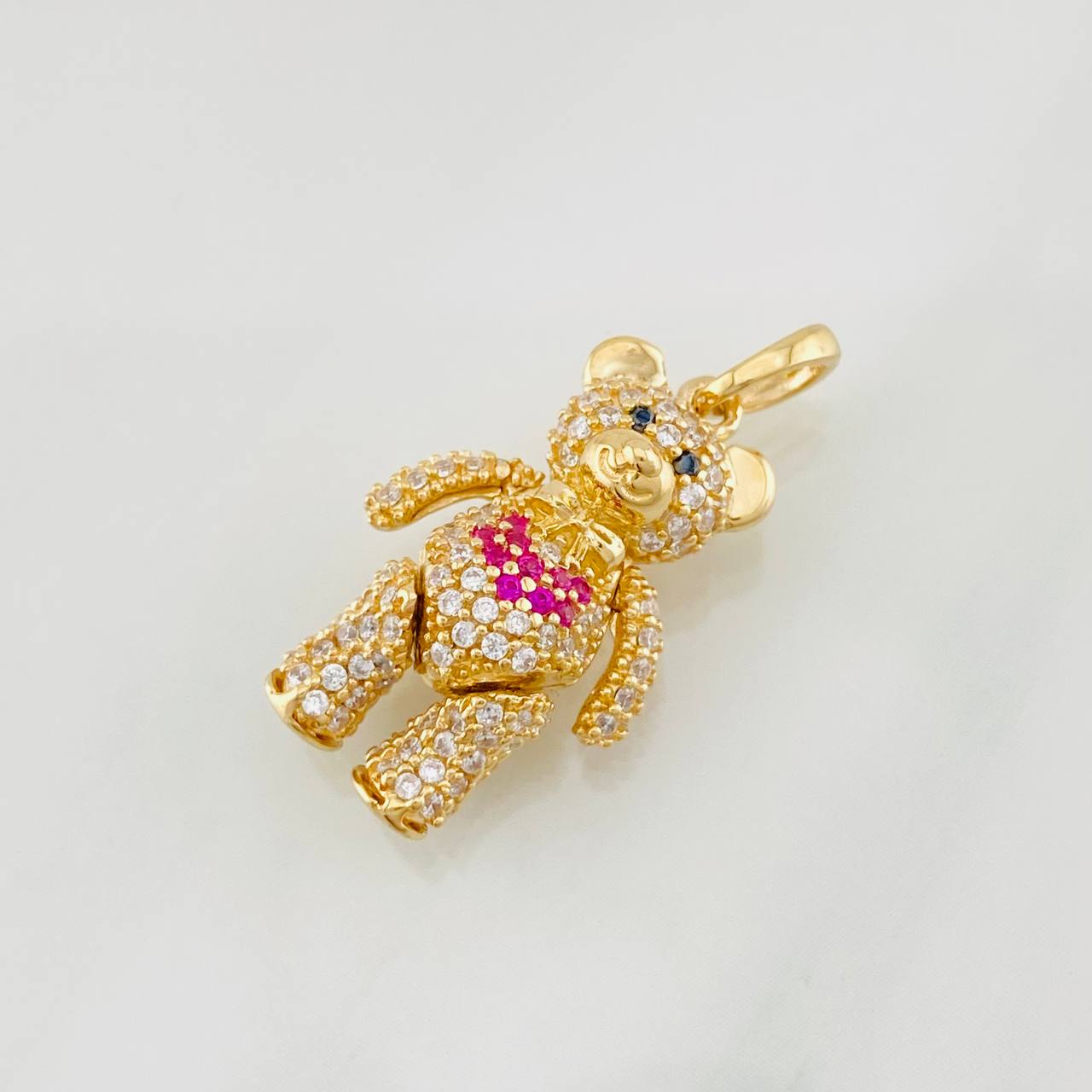 Dije Oso Articulado 4.25g / 1 in Oro Amarillo 18K