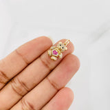 Pendant Articulated Bear 2.75g / 3/4 in Yellow Gold 18K
