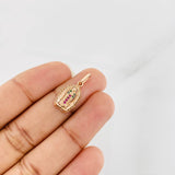 Pendant Virgin of Guadalupe 1.35g / 3/4 in Rose Gold 18K