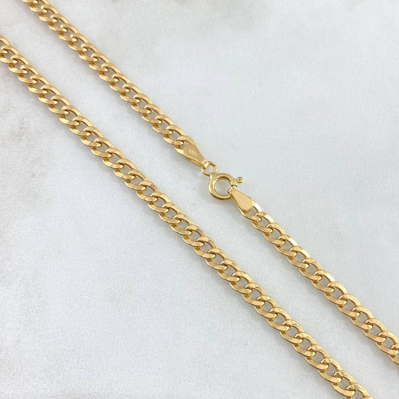 Cuban Links 6.95gr / 50cm / 4.2mm Yellow Gold +0 18K *