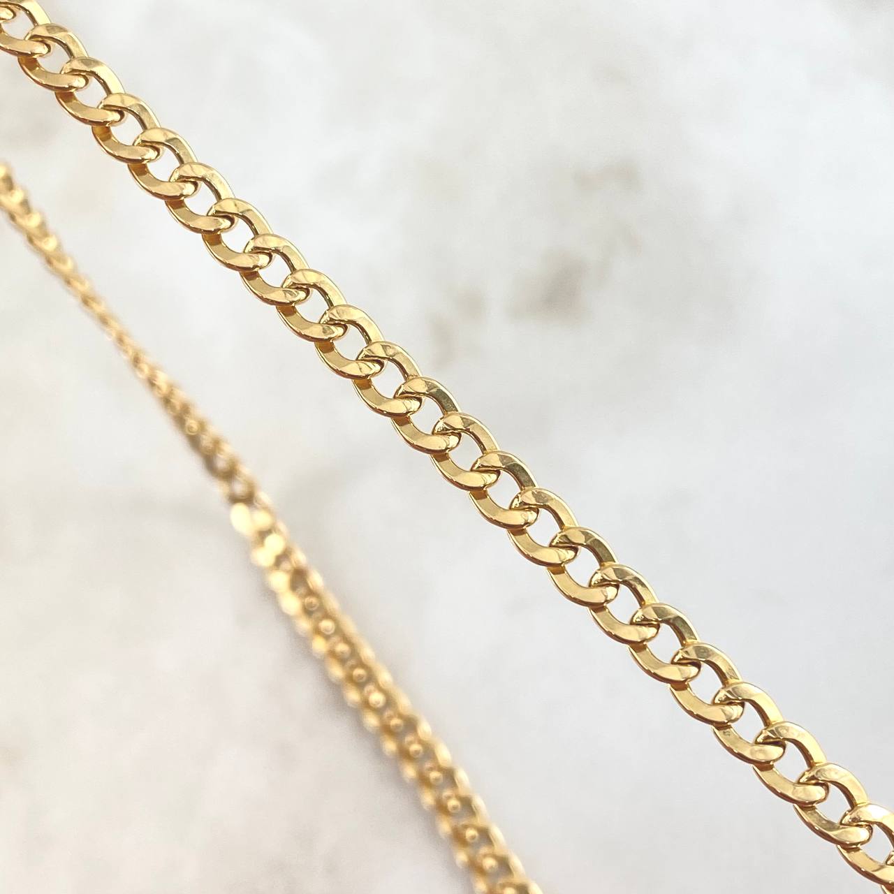 Cuban Links 6.95gr / 50cm / 4.2mm Yellow Gold +0 18K *