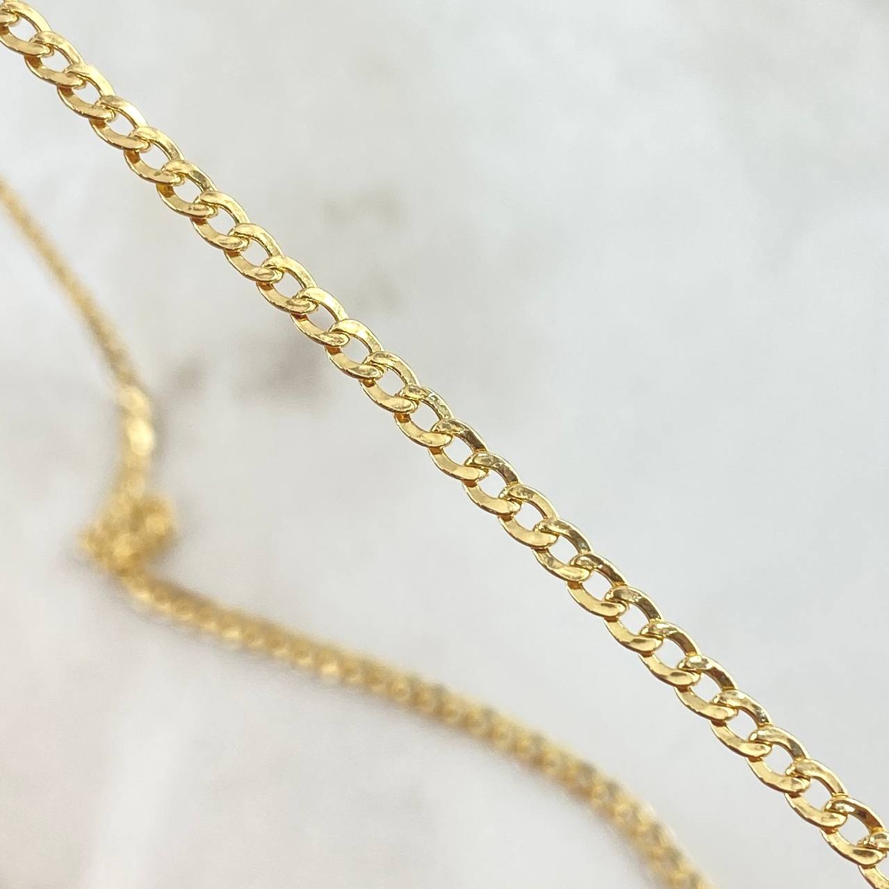 Cuban Links 3.45gr / 50cm / 2.4mm Yellow Gold +0 18K