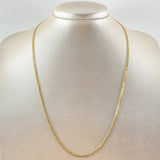 Cuban Links 3.45gr / 50cm / 2.4mm Yellow Gold +0 18K