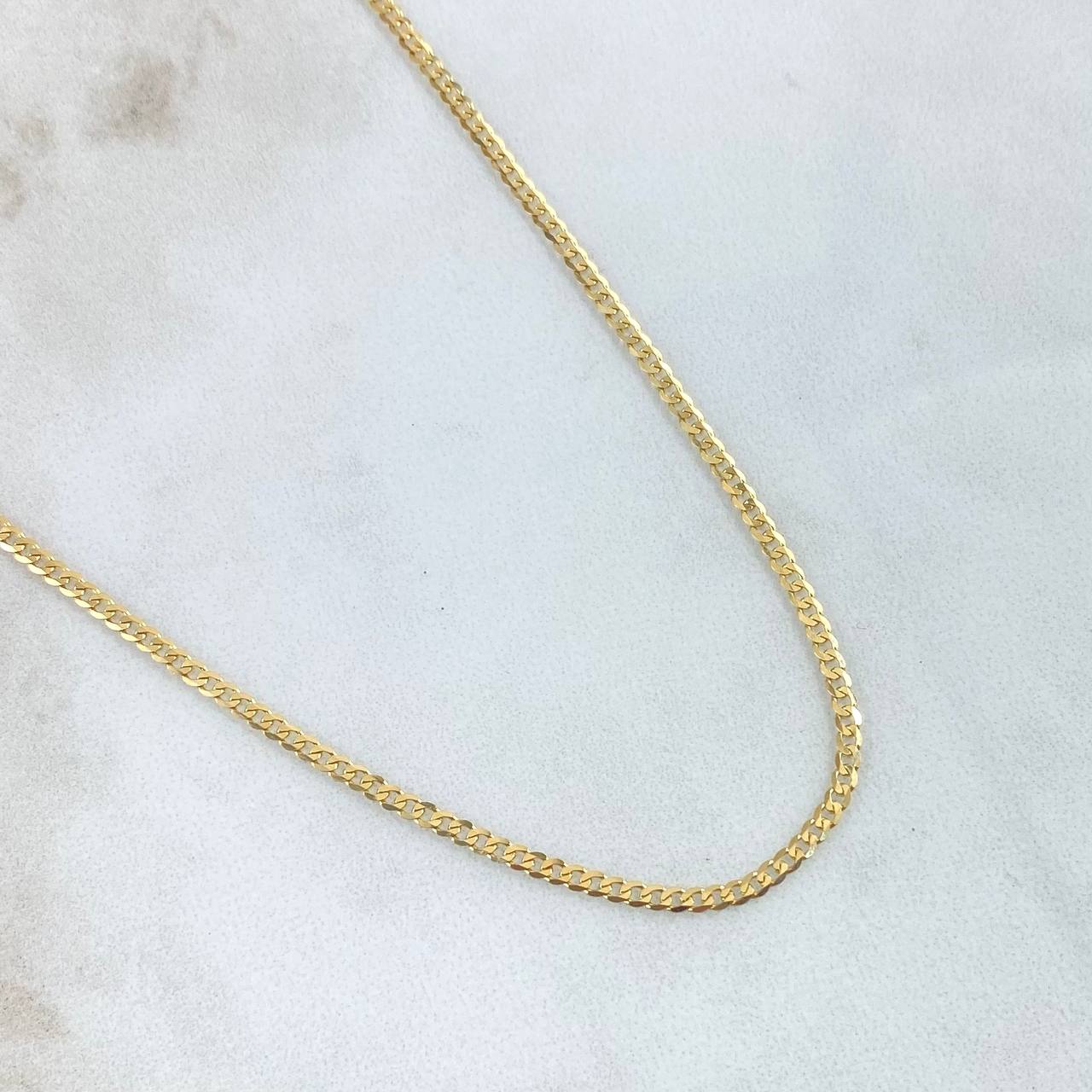 Cuban Links 3.1gr / 45cm / 2mm Yellow Gold +0 18K ©