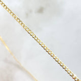 Cadena Cubana 3.2gr / 45cm / 2mm Oro Amarillo +0 18K *