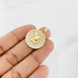 Dije San Miguel Arcángel 3.6g / 1 in Oro Amarillo 18K