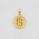 Dije Signo Peso 3.05g / 1 in Oro Amarillo 18K
