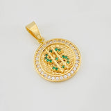 Dije Signo Peso 3.05g / 1 in Oro Amarillo 18K