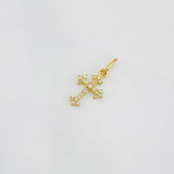 Dije Cruz Gótica 0.7g / 3/4 in Oro Amarillo 18K