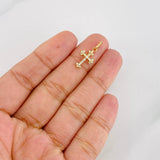 Dije Cruz Gótica 0.7g / 3/4 in Oro Amarillo 18K