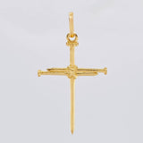 Pendant Nail Cross 0.95 g / 1 1/4 in 18K Yellow Gold