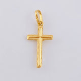 Dije Cruz Cristo 0.9 g / 1 in Oro Amarillo 18K