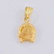 Dije Herradura De Caballo 0.6 g / 3/4 in Oro Amarillo 18K
