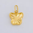 Pendant Butterfly 0.65 g / 3/4 in Yellow Gold 18K