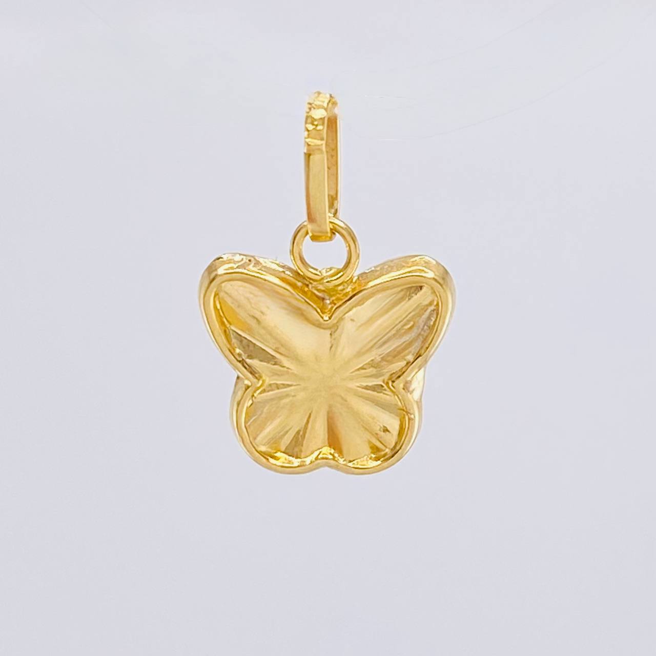 Pendant Butterfly 0.65 g / 3/4 in Yellow Gold 18K