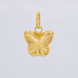 Pendant Butterfly 0.65 g / 3/4 in Yellow Gold 18K