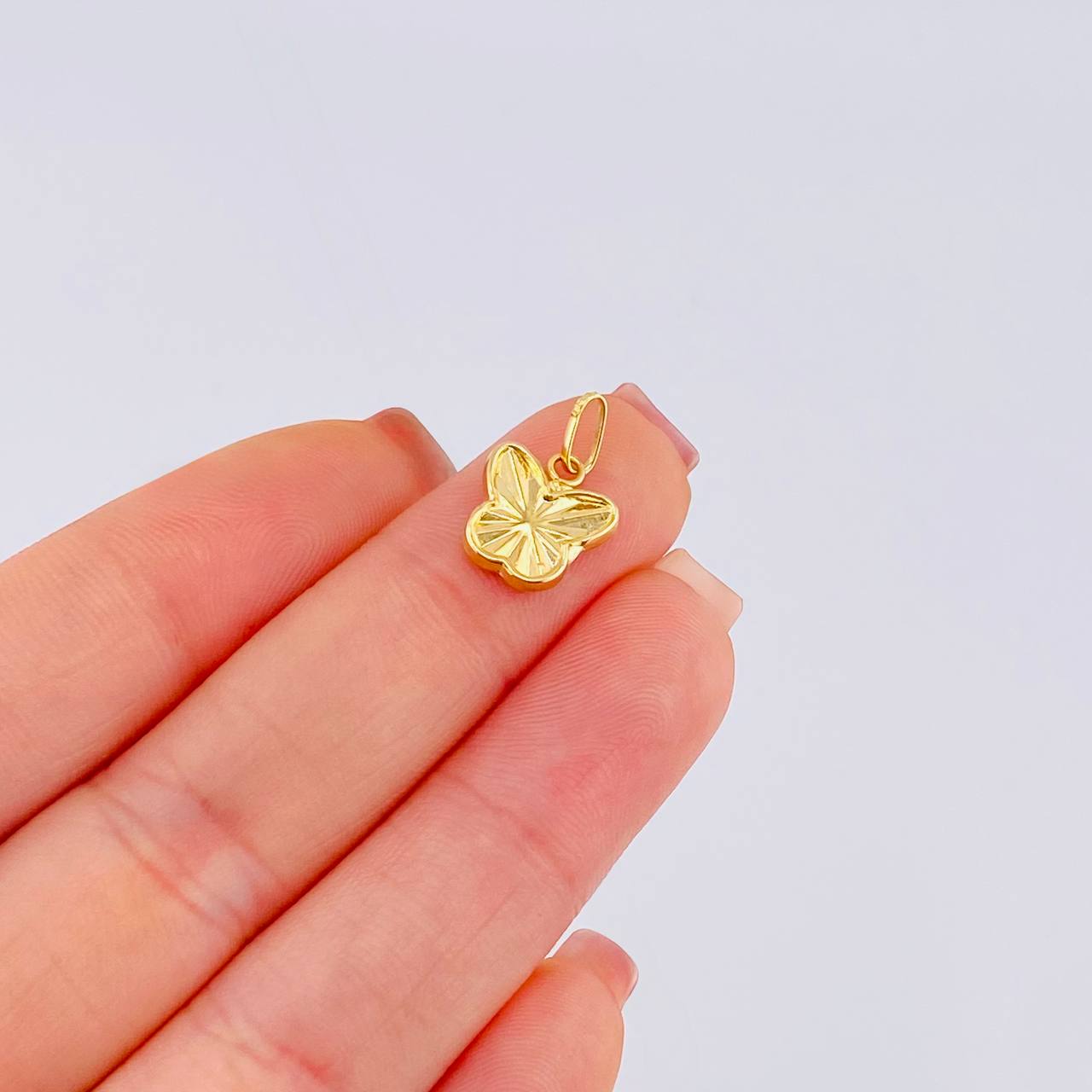 Pendant Butterfly 0.65 g / 3/4 in Yellow Gold 18K