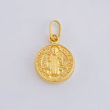 Dije San Benito 0.5 g / 3/4 in Oro Amarillo 18K