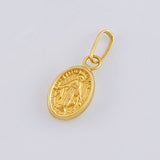 Pendant Virgen Milagrosa 0.25 g / 1/2 in Yellow Gold 18K
