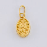Dije Milagrosa 0.35 g / 3/4 in Oro Amarillo 18K