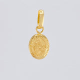 Pendant Virgen Del Carmen 0.35 g / 3/4 in Yellow Gold 18K