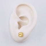 Topos Trebol 1.8 g / in / 7.7 mm Oro Amarillo 18K