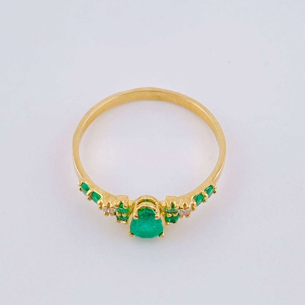 Duchess Drop Ring 60Pts 1.5 g / T6 1/4 Yellow Gold 18K