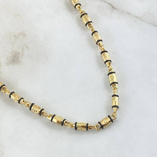 Cadena Rustica 14gr / 65cm / Oro 18K *