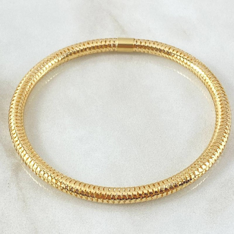 Bracelet 2.15gr / 7.1in-7.9in / +4 18K Gold ©