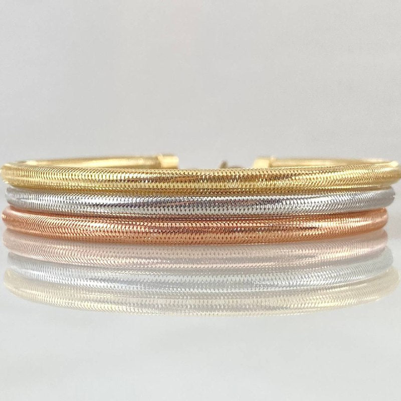 Bracelet 5.85gr / 7.7in-8.5in / +4 18K Gold ©