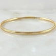 Bracelet Reticulated Hoop 1.05gr / 7.1in / +4 18K Gold