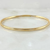 Bracelet Reticulated Hoop 1.05gr / 7.1in / +4 18K Gold