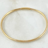 Bracelet Reticulated Hoop 1.05gr / 7.1in / +4 18K Gold