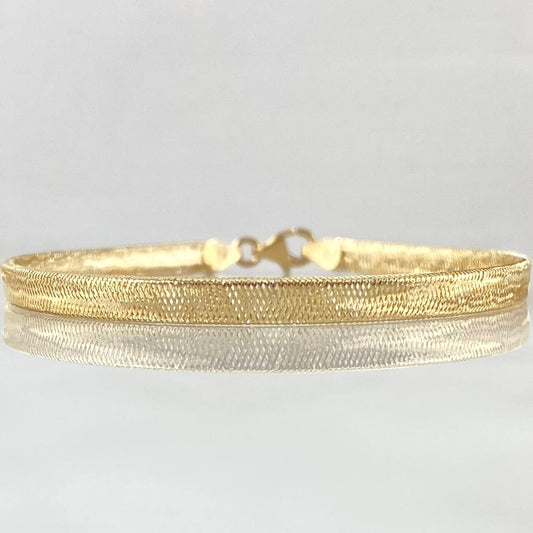 Pulso Flex 2.05gr / 19cm-21cm / +4 Oro 18K