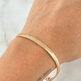 Pulso Flex 2.1gr / 19cm-21cm / +4 Oro 18K ©