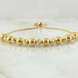 Bracelet Interspersed Beads 4.7gr / 7 3/4 in / 18K Gold +4 ©