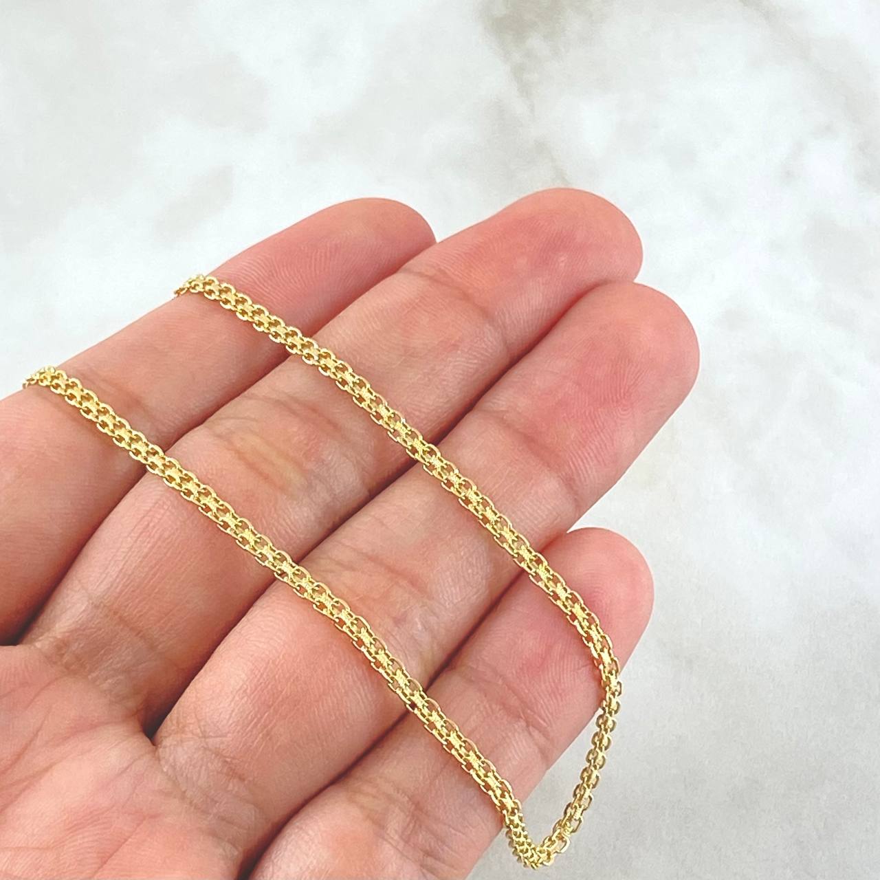 Bismark Chain 4.65gr / 19.7in / +0 18K Gold -