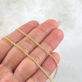 Bismark Chain 2.5gr / 19.7in / +1 18K Gold -