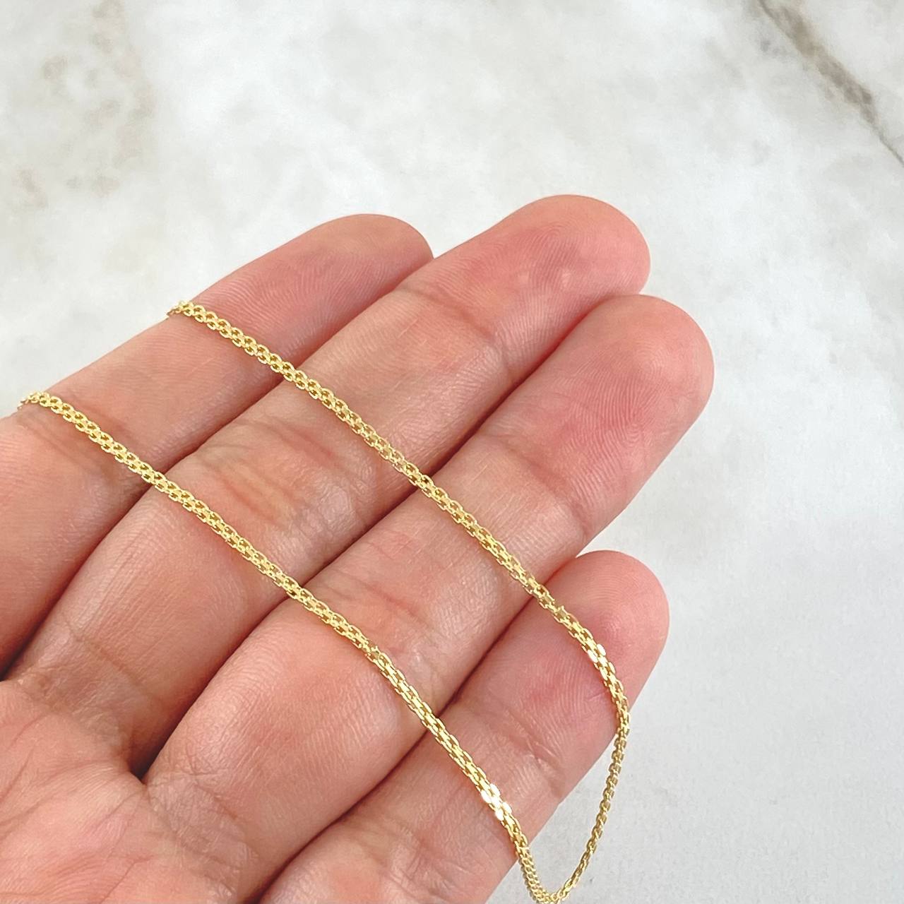 Bismark Chain 3.3gr / 19.7in / +0 18K Gold -