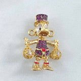 Charm Duck 5.55gr / 2.5cm / 18K Gold