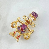 Charm Duck 5.55gr / 2.5cm / 18K Gold
