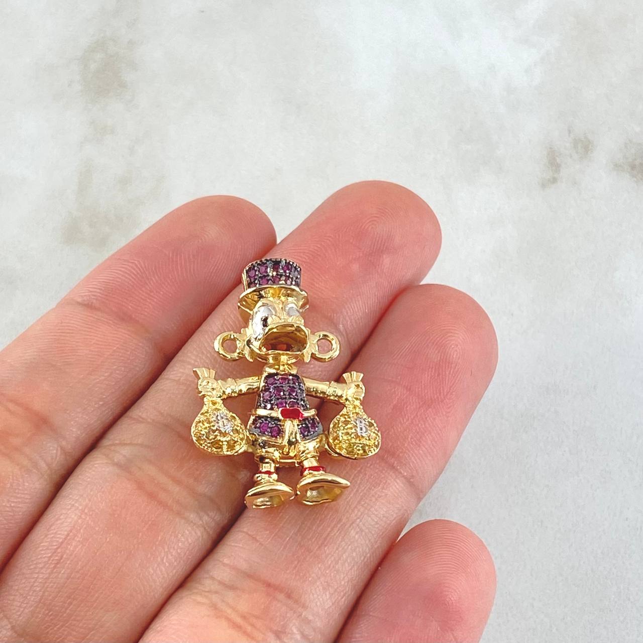 Charm Duck 5.55gr / 2.5cm / 18K Gold