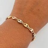Pulso GC 5.65gr / 21.1cm / 5mm Tres Oros 18K &