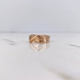 Wedding Ring 3.4gr / Size 6 3/4 / Polished 18K Rose Gold &