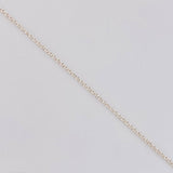 Cadena Aro Seguido 1.1 g / 19 3/4 in / 0.85 mm Plata 925