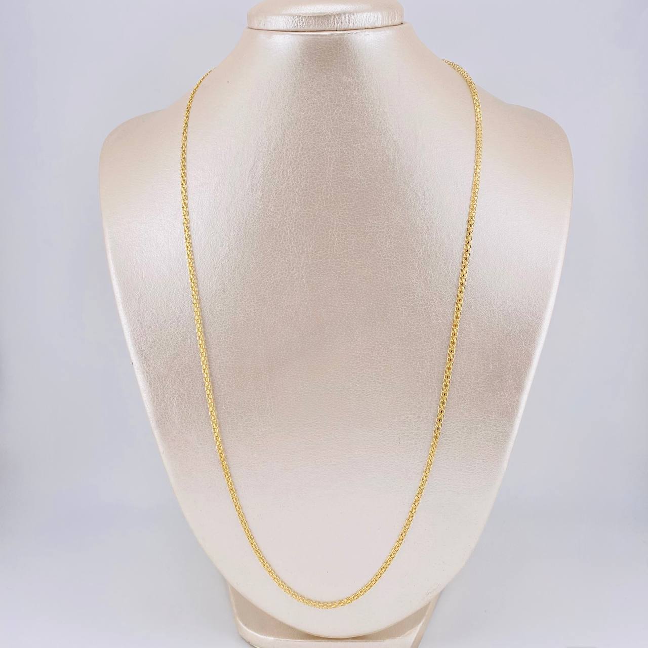 Bismark Chain 3.85 g / 23 1/2 in / 2.2 mm Yellow Gold 18K